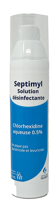 100ml - Spray - Septimyl - Chlorhexidine aqueuse à 0.2% - Gilbert