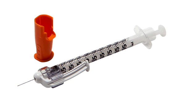 Seringues BD SafetyGlide - Injection d’insuline